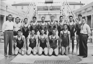 Ben Wax and LSU Diving Team