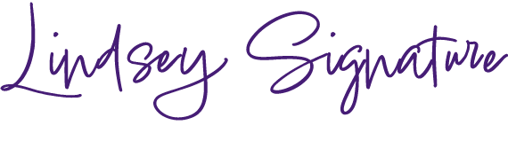 lindsey signature font