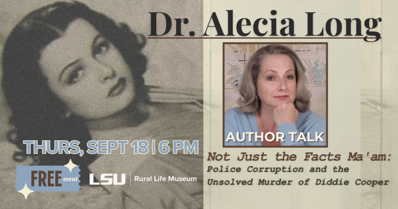 alecia long author talk thurs sept 18 6 pm